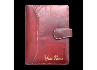 Leather Personalized Planner